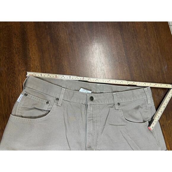 Carhartt B159 MUS Loose Fit Carpenter Pants Men 38x30 Western Workwear Cowboy - Picture 4 of 12